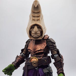 He&#39;s a wizard Gary, goblin head - Mythic Legions 2.0