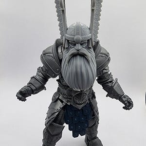 Morrin Frosthammer, dwarf head – Mythic Legions 1.0