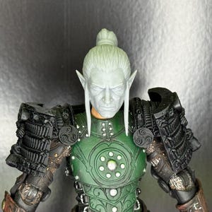 T&#39;Shiro Elf Ponytail head - Mythic legions 2.0