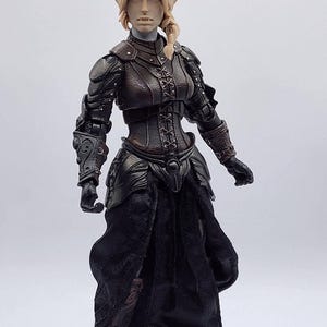 Morrigan Emberveil, female demon head – Mythic Legions 2.0