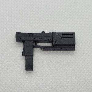 Pair of MAC-11 long clip 2 GI Joe Classified compatible 1/12 scale D image 1