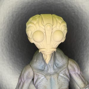 Ben 10 Gray Matter inspired head - Mythic Legions 2.0
