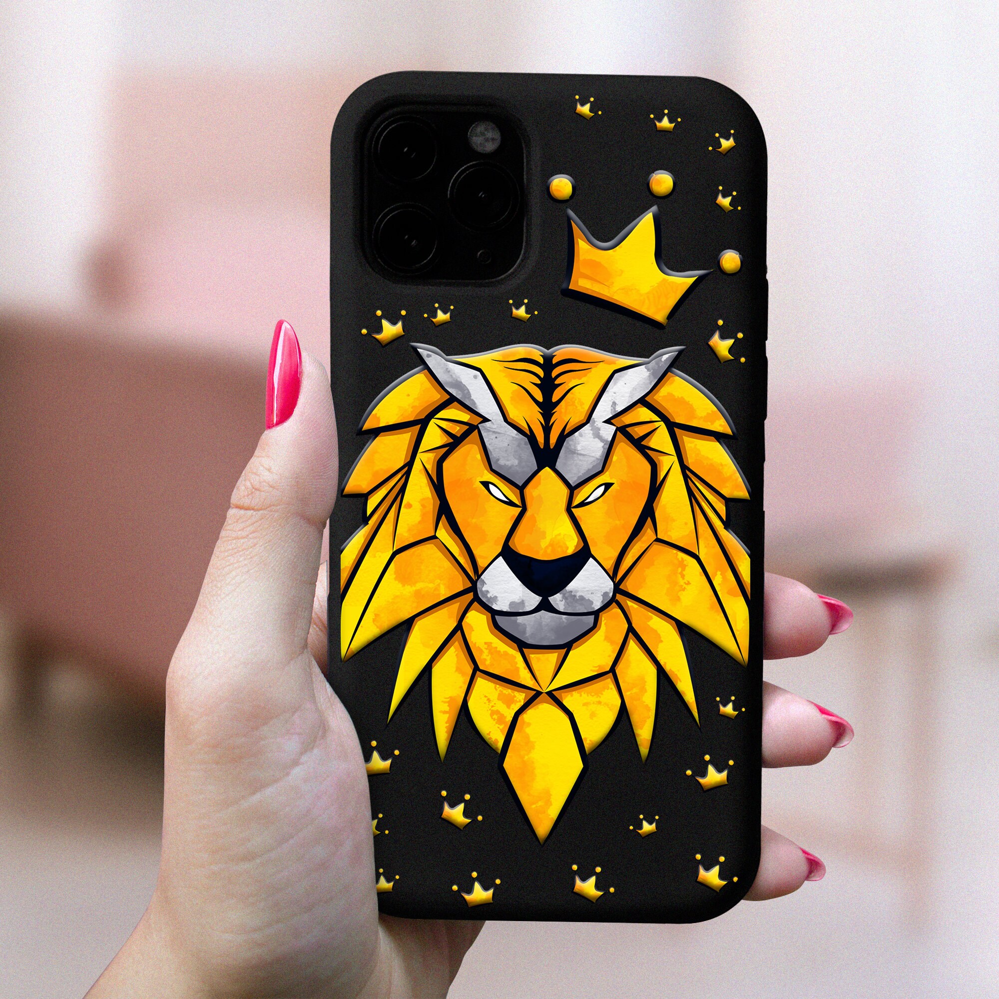 Lion phone case iphone 11 case iphone 11 pro case iphone Etsy