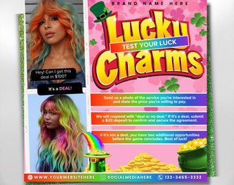 March Booking Flyer, March Flyer, March Books, St.Patricks Day Flyer, Book Now Flyer, March Madness Flyer, MUA Lashes Nails Hair March Flyer
