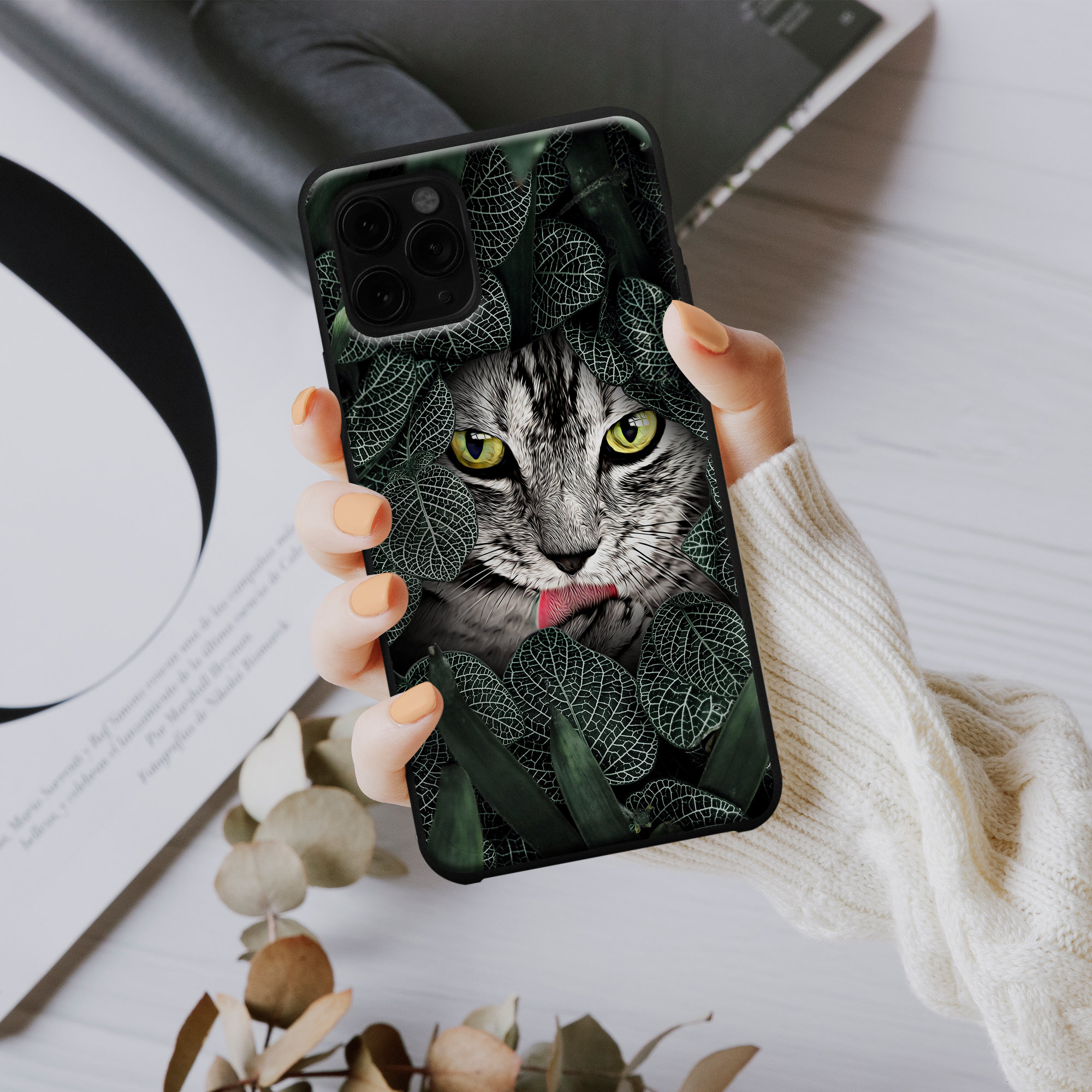 Cat phone case iphone 11 case iphone 11 pro case iphone iphone Etsy
