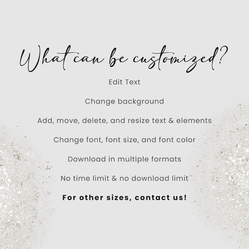 Birthday Flyer Template| DIY Golden Goddess Bday Social Media Instagram Invitation RSVP Boutique Hair Lash Nails Beauty Editable Canva Flyer image 6