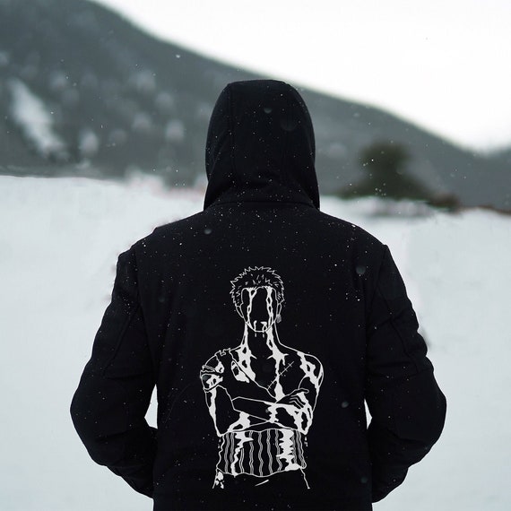 one piece long hoodie