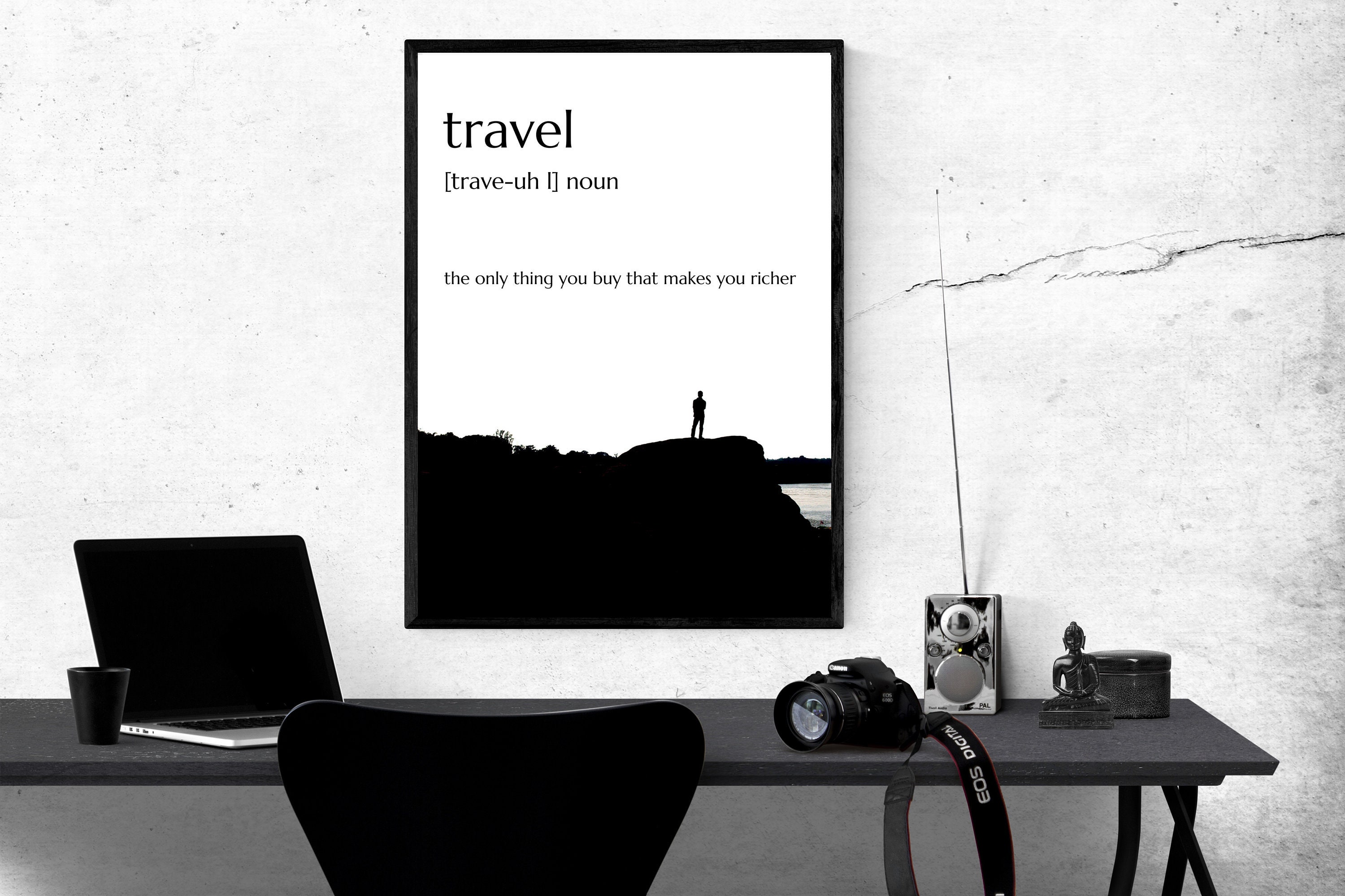 Printable Travel Wall Art Decor Digital Design Minimalist Etsy
