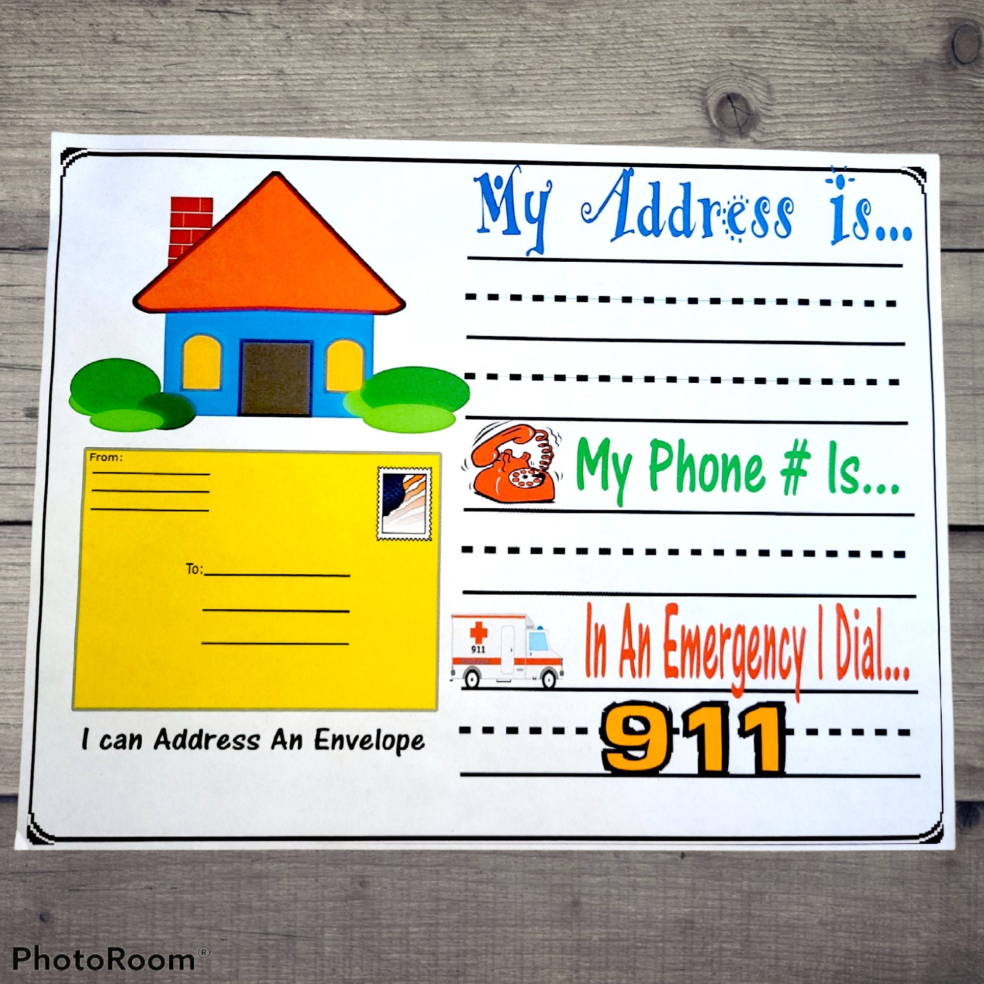 i-know-my-address-address-activity-kid-printable-envelope-etsy