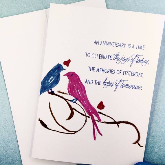 Blank Greeting Card Inside