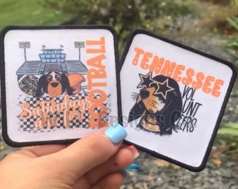 Tennessee hat patch, Go Vols hat patches, TN hat patch, TN game day, game day hat patch