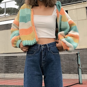 Bloom Cardigan Crochet Pattern