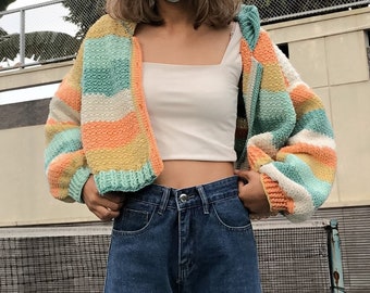 Bloom Cardigan Crochet Pattern