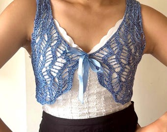 Kaia Top Crochet Pattern | Summer Vest, Made-to-Measure (PDF Pattern)