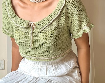 Millie Top Crochet Pattern | PDF FILE