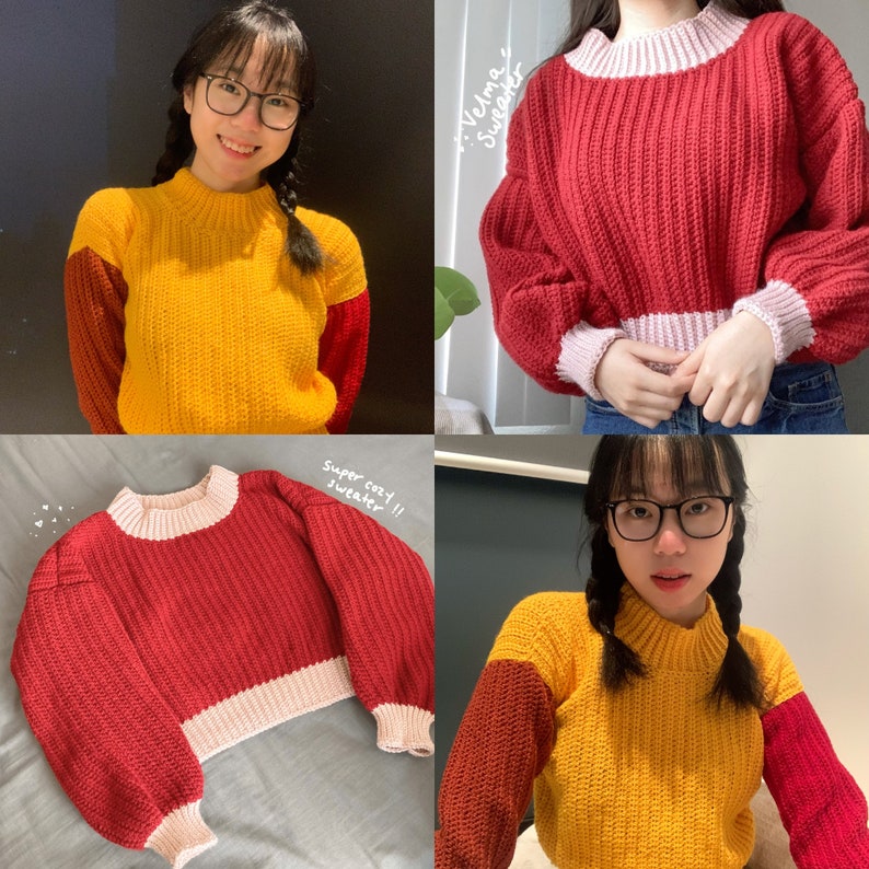 Velma Sweater Crochet Pattern image 2