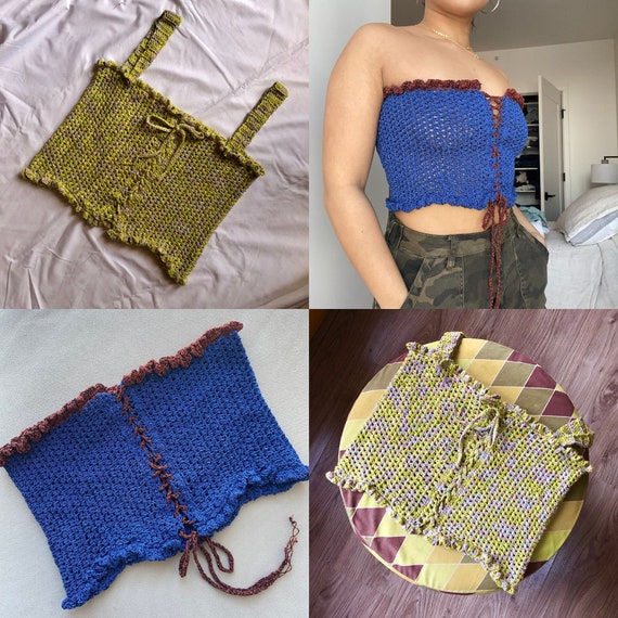 【未開封】Eaphi / HAND CROCHET KNIT BUSTIER HAND CROCHET KNIT BUSTIER【POPUP先行】