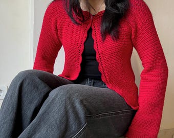 Sienna Cardigan Crochet Pattern