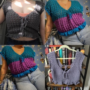Maisie Top Crochet Pattern image 9