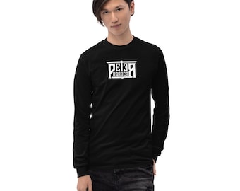 Men's Long Sleeve Shirt (Black)