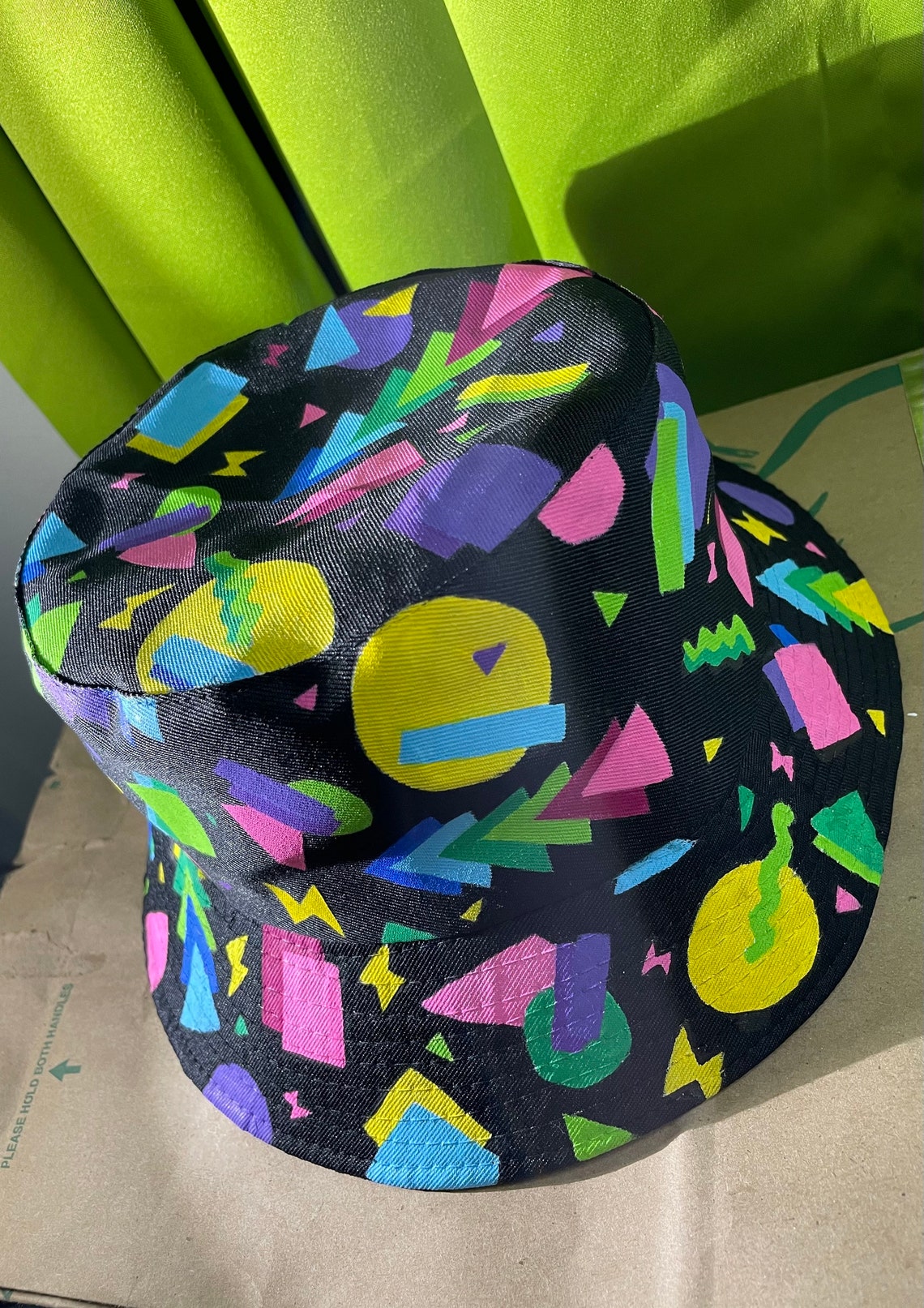 SM Custom Original 90s inspired Reversible Bucket Hat Etsy