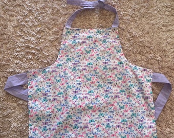Children's unisex butterfly apron