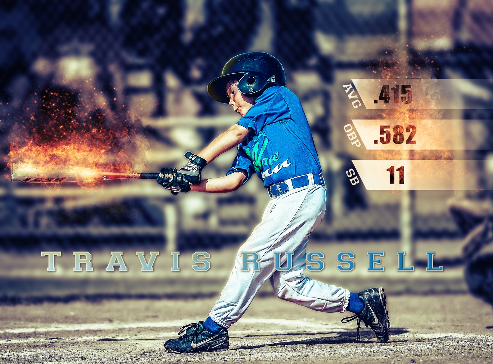 Personalized Sports Poster Handcrafted From Your Photos to Etsy UK