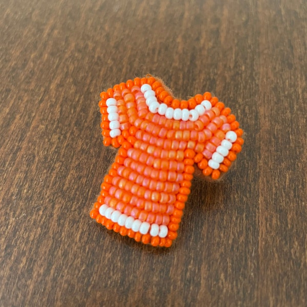 Beaded Orange Shirt Pin, Truth and Reconciliation