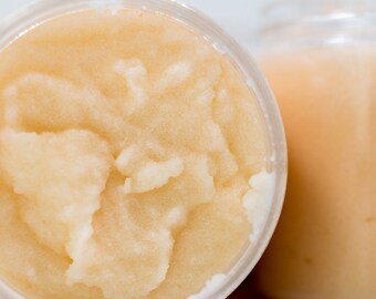 Sun Sand - Orange Sugar Scrub, Exfoliating and Moisturizing Sugar Scrub, Handmade Sugar Scrub