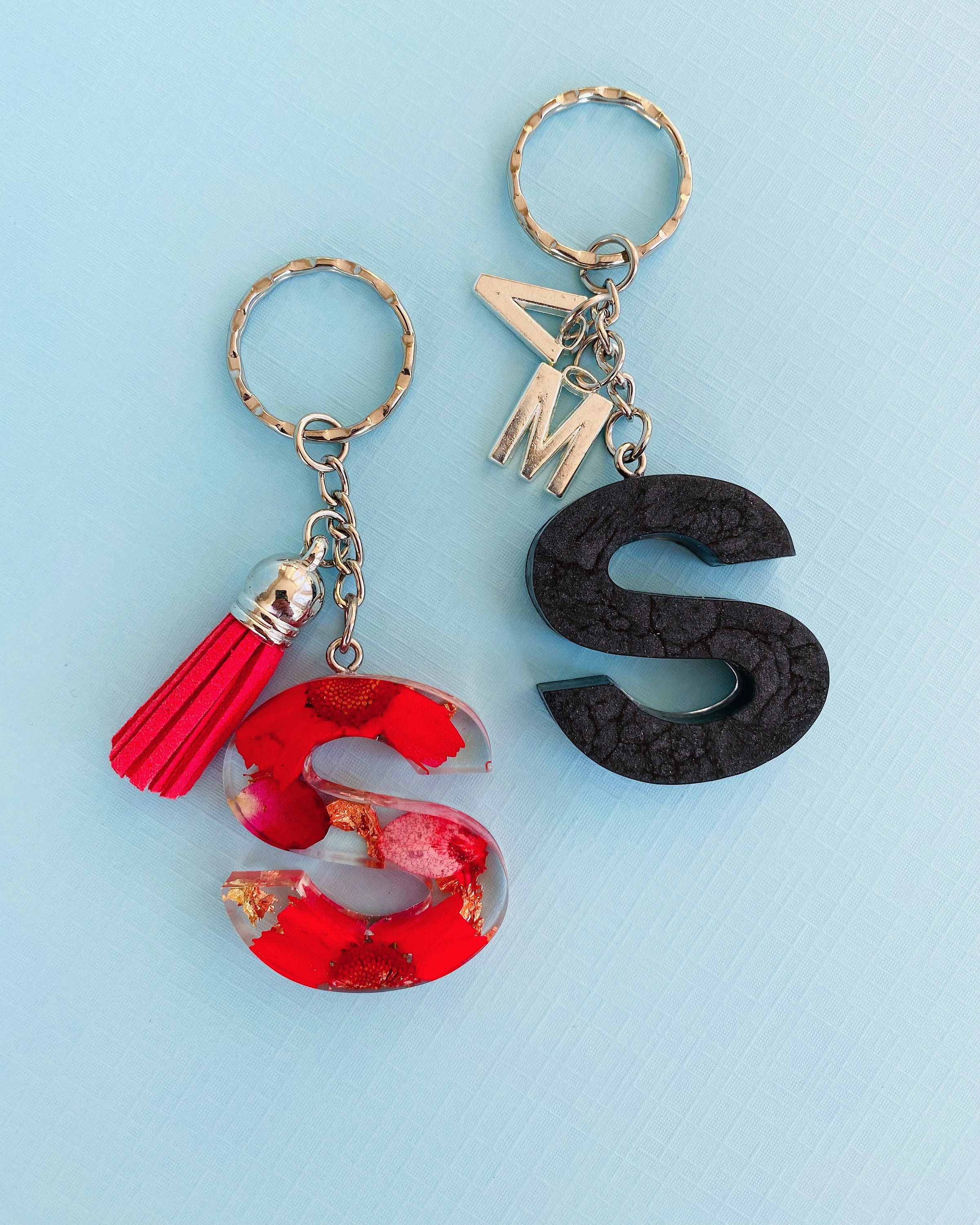 Resin keyrings and bookmarks Etsy