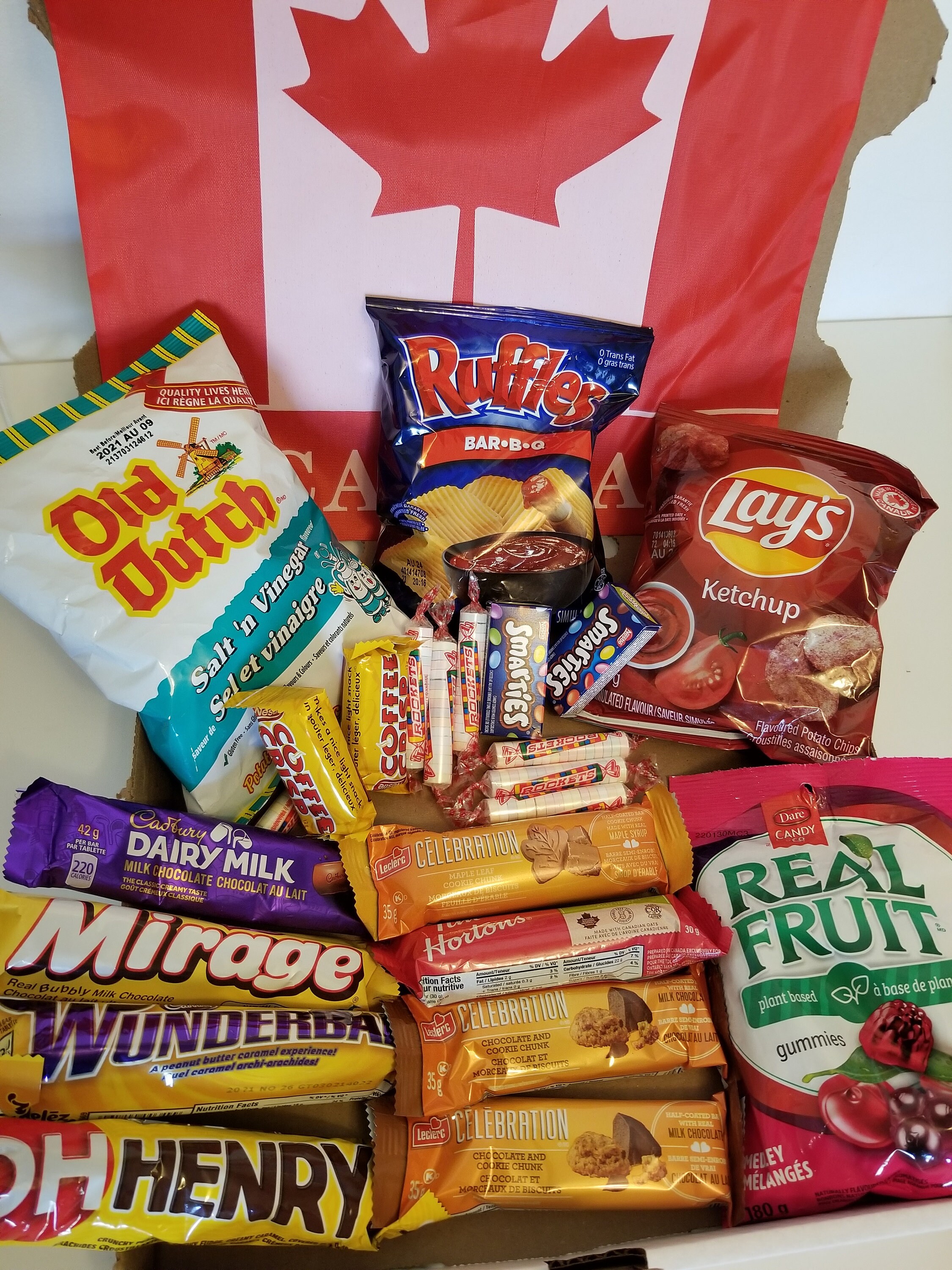 Authentic Canadian Snacks CANADA in Packsack Gifts Box Etsy