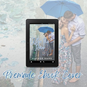 Depois da Chuva – Capa de Livro de Romance Pré-fabricada