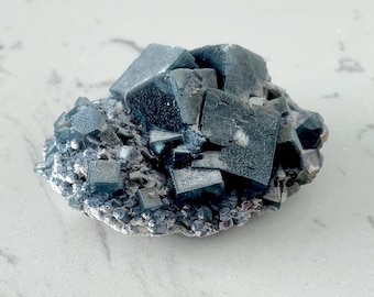 Pencil Sketch Fluorite Specimen Fujian China