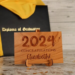 personnalisée pour diplômé de félicitations 2024 | Promotion 2024 | Cadeau pour diplômé universitaire | Cadeau pour diplômé du secondaire | Cadeau et souvenir de fin d'études