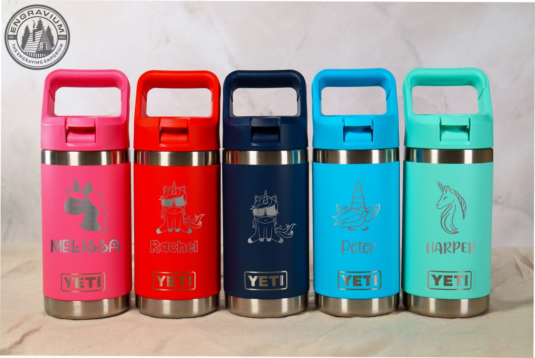 YETI RAMBLER® JR 12 OZ KIDS WATER BOTTLE NAVY BLUE