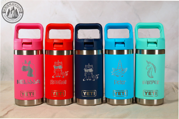 Personalized YETI Kids Rambler Unicorn Kids Tumbler Custom YETI Kids Bottle  Custom Water Bottle Personalized Kids Tumbler 