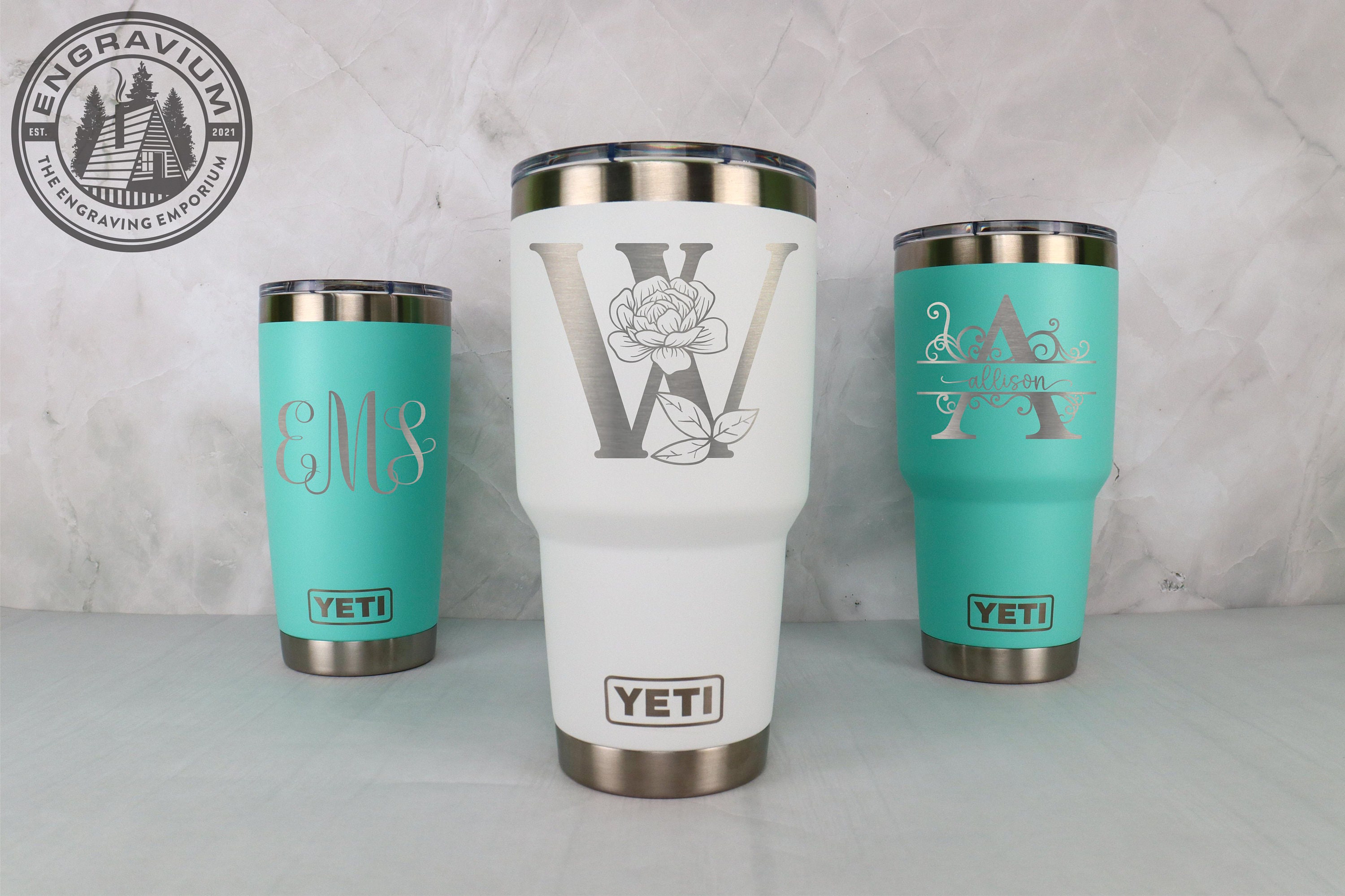REAL YETI 30 Oz. Travel Mug With Stronghold Lid Laser Engraved Black  Stainless Steel Yeti Rambler Vacuum Insulated YETI -  Israel