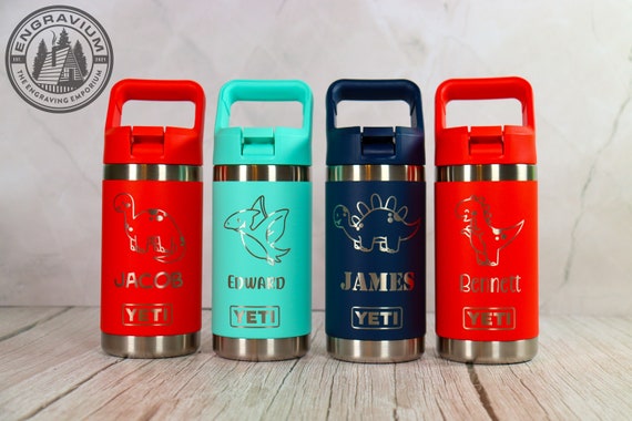 School Bus Personalized With Name Kids Water Bottle Tumblers