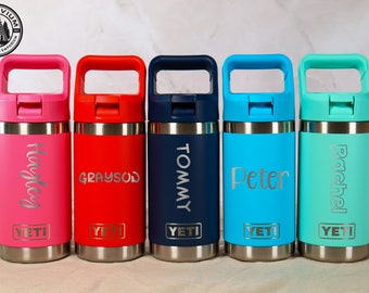 Personalized YETI Kids Rambler | Custom Text / Name Kids Tumbler | Custom YETI Kids Bottle | Custom Water Bottle | Personalized Kids Tumbler