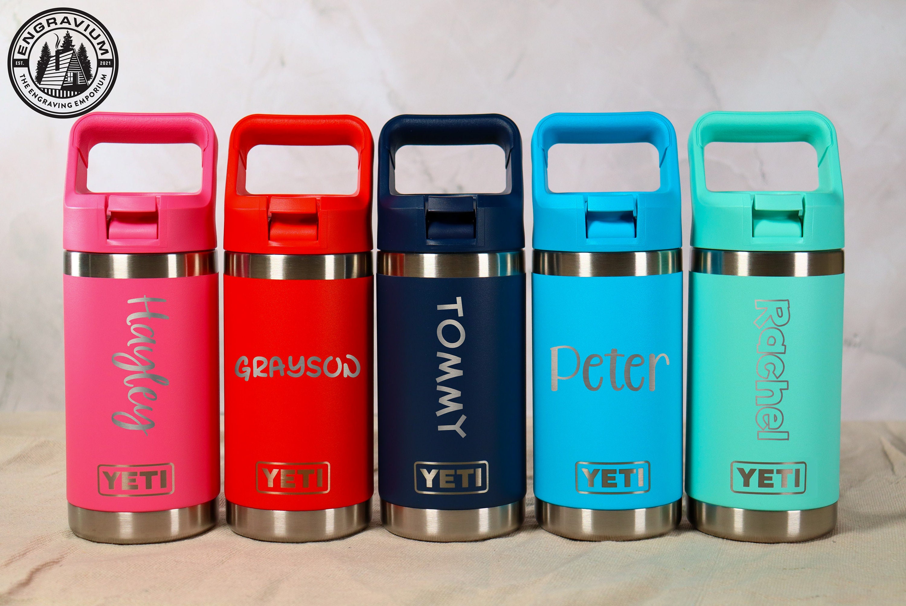 YETI Rambler Jr 12oz Kids Bottle with Straw Cap; Pick your favorite color!