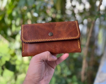 LEATHER PHONE HOLSTER, Leather phone case for belt, iphone 14/15/16 Pro Max holster, S24/ S25/25+ Ultra Belt Pouch, custom size phone holder