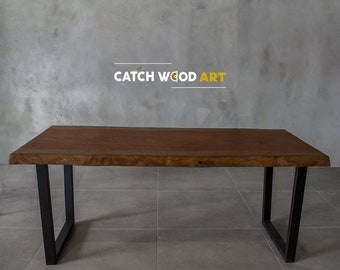 Sapele Wood Table - Etsy