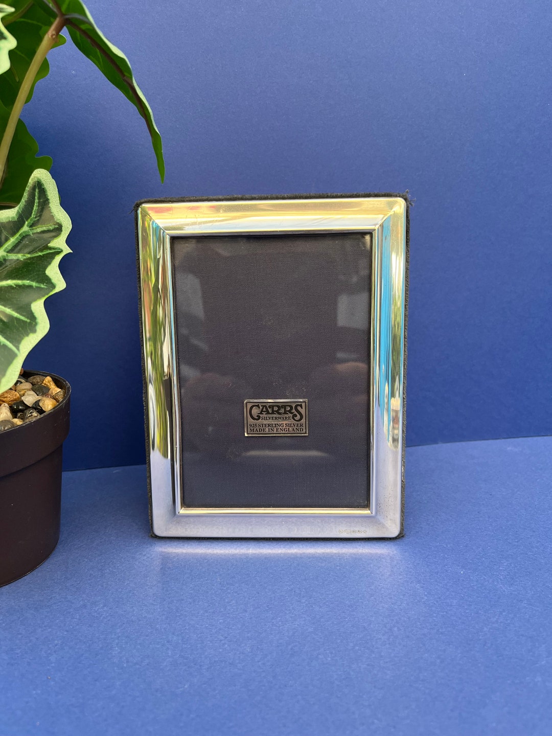 Vintage Silver Hallmark Photo Frame Etsy