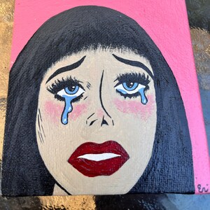 Comic Book Inspired Painting