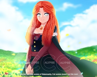 Ritratto personalizzato su commissione anime, coppia in stile anime, disegno digitale anime, ritratto anime personalizzato, pittura e illustrazione digitale