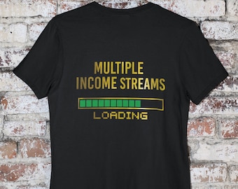 Inspirational Hustler Entrepreneur T-shirt, Uplifting Stock Market Shirt