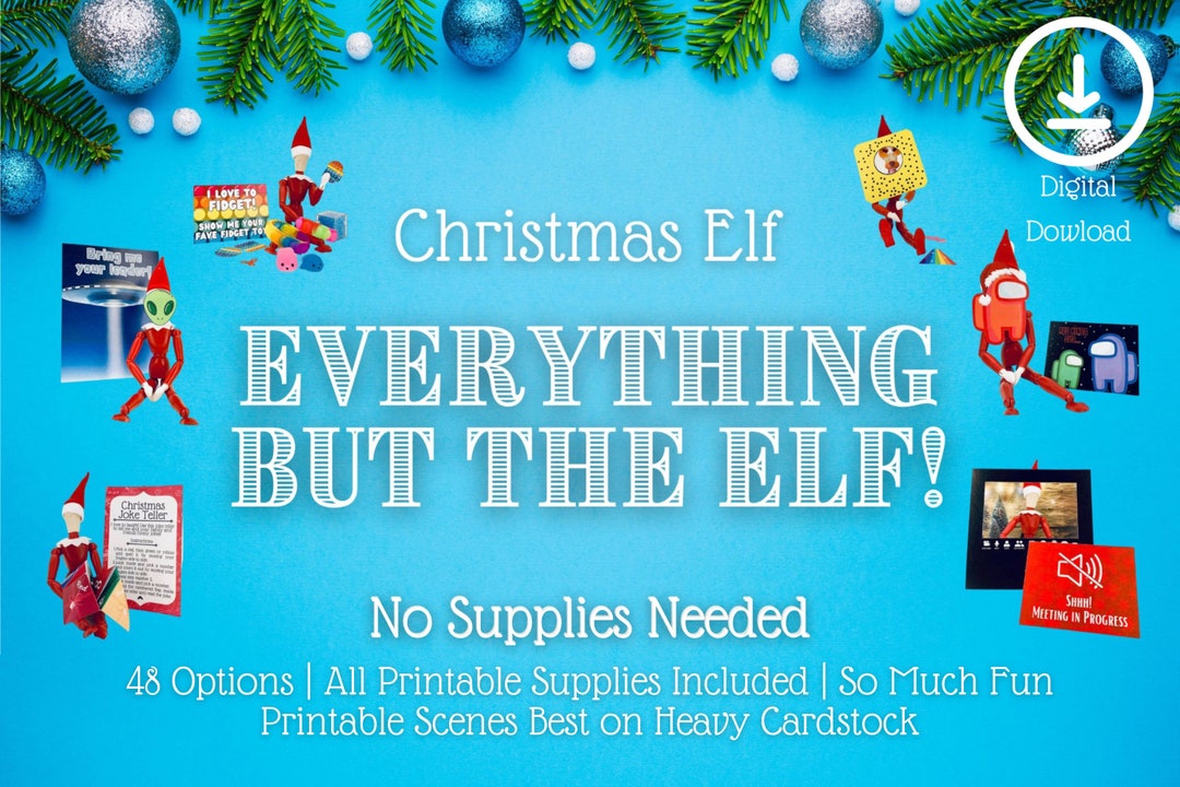 Digital Elf Kit Complete Just Add Elf 48 Options Set Elf Kit Best ...