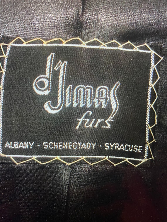 Vintage Mink Collar d’Jimas Fur Coat - Womens - image 4