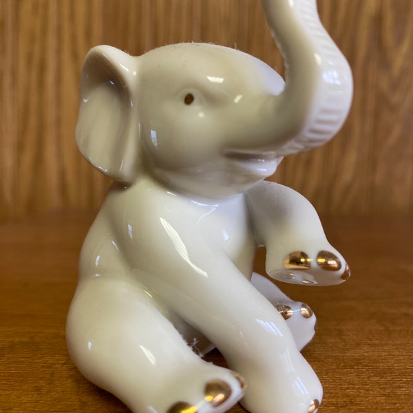 Lenox Collectible Vintage Elephant Fine Bone China Figurine - Vintage