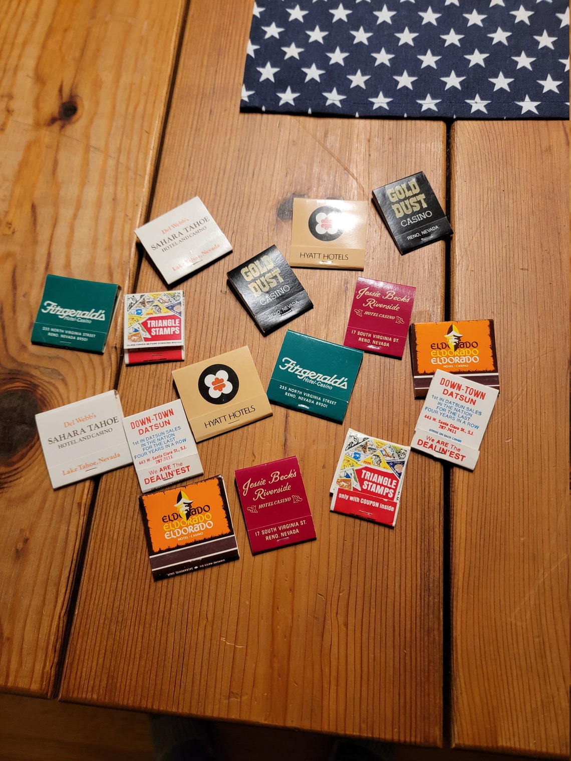 Set of 15 vintage matches Etsy